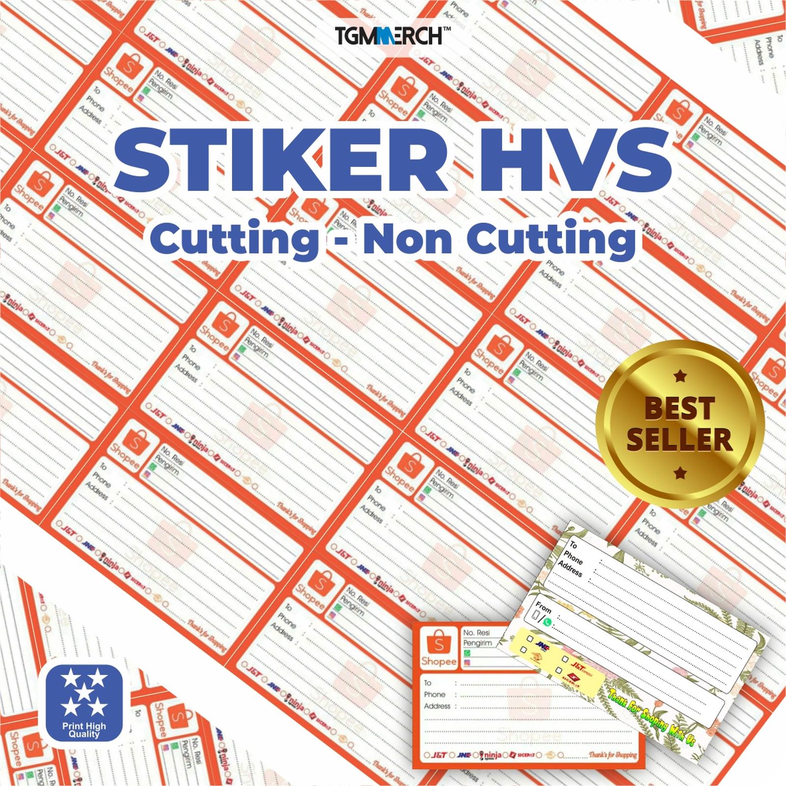 Stiker HVS