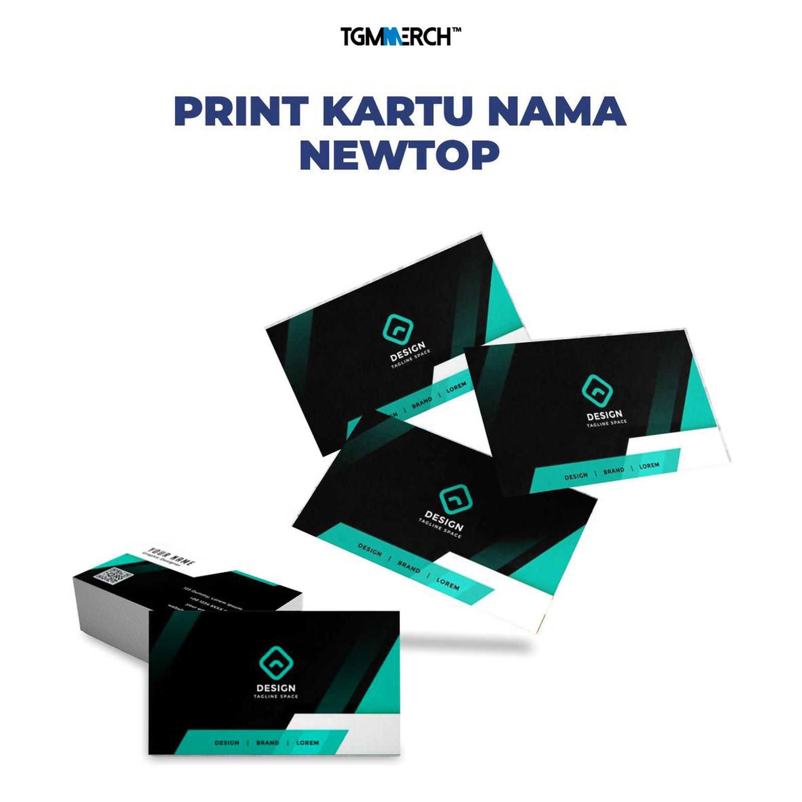 Paket Kartu Nama  Newtop 200 gr