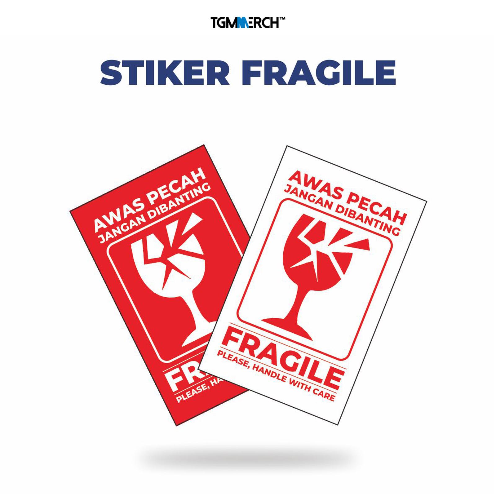 Stiker Segel/Pecah Telur