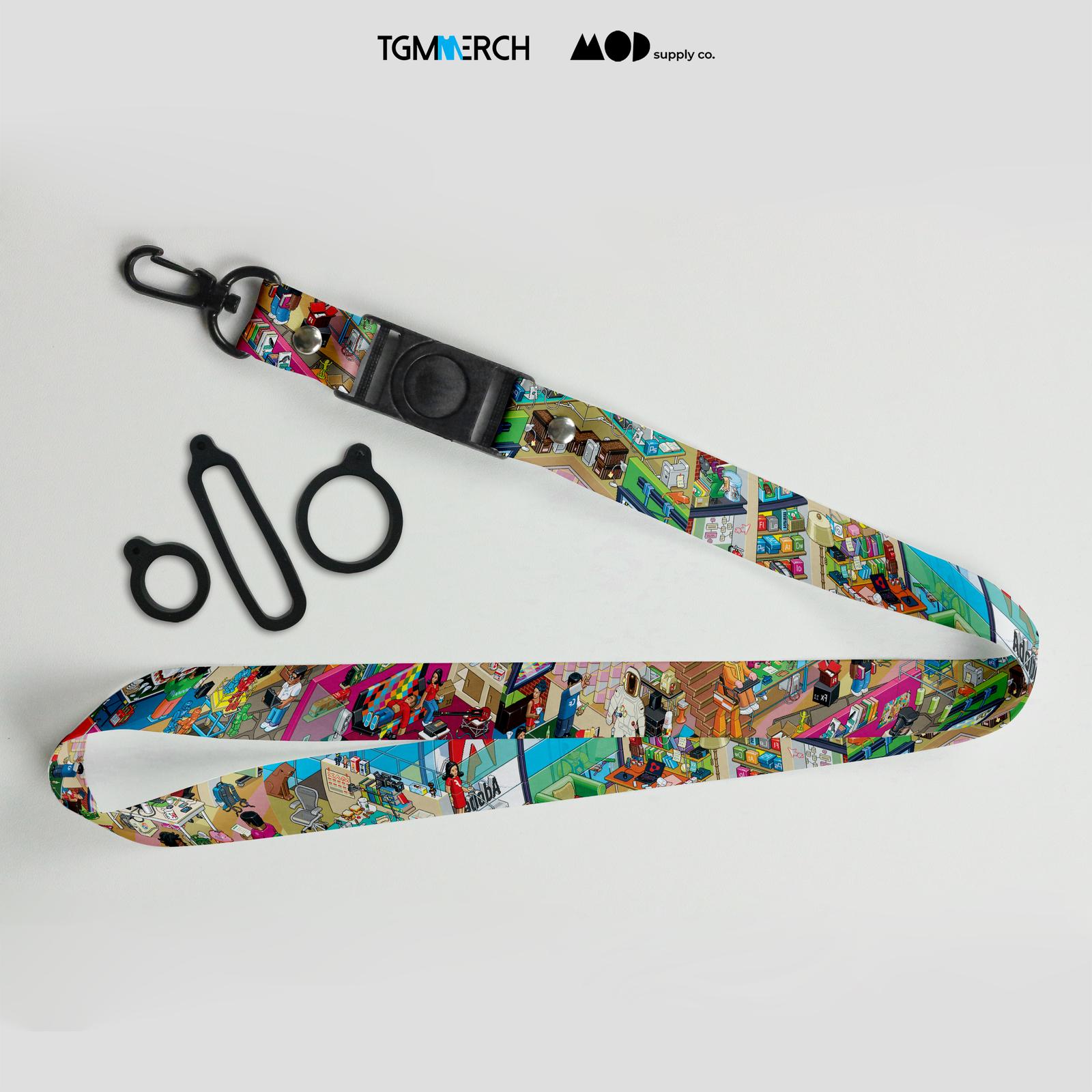 Lanyard 2 cm + Stopper